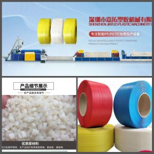 China Plastic Packing Belt Making Machine 100KW Polypropylene Strapping Band Extruder factory