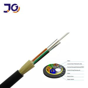 China FCC 6 8 Core Stranded Loose Tube ADSS Fiber Optic Cable factory