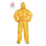Wide Range Chemical Hazard Protection Coverall High Level Liquid Jet Resistant