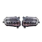 Transparent LED Fog Bumper Lights for Foton Aumark Trucks Original and