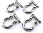 Precision Casting Technology AISI Stainless Steel 304/316 Bow Shackle for Marine