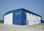Industrial Light Portal Frame 60m/S Prefabricated Steel Structure Building Shed