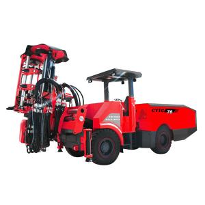 China CYTC76 Medium Long Hole Production Drill Rig Jumbo Drilling Machine Hydraulic factory