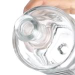 Clear Empty Whiskey Glass Bottle for Beverage 500ml 700ml 750ml 1000ml Cylinder