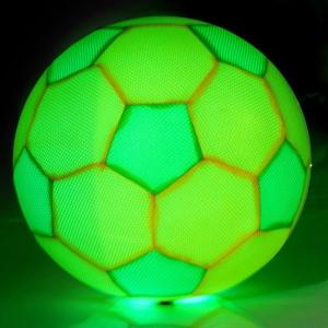 China BM-B-006 0 to 24 Months Age Range Soft Novelty Mesh LED Soccer Ball factory