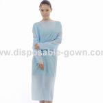 Hospital Long Sleeve Disposable CPE Gown With Thumb Cuff