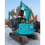 Secondhand Kobelco Excavator SK75 with Original Hydraulic Valve and Low Working