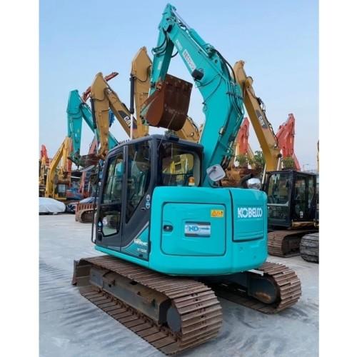Secondhand Kobelco Excavator SK75 with Original Hydraulic Valve and Low Working