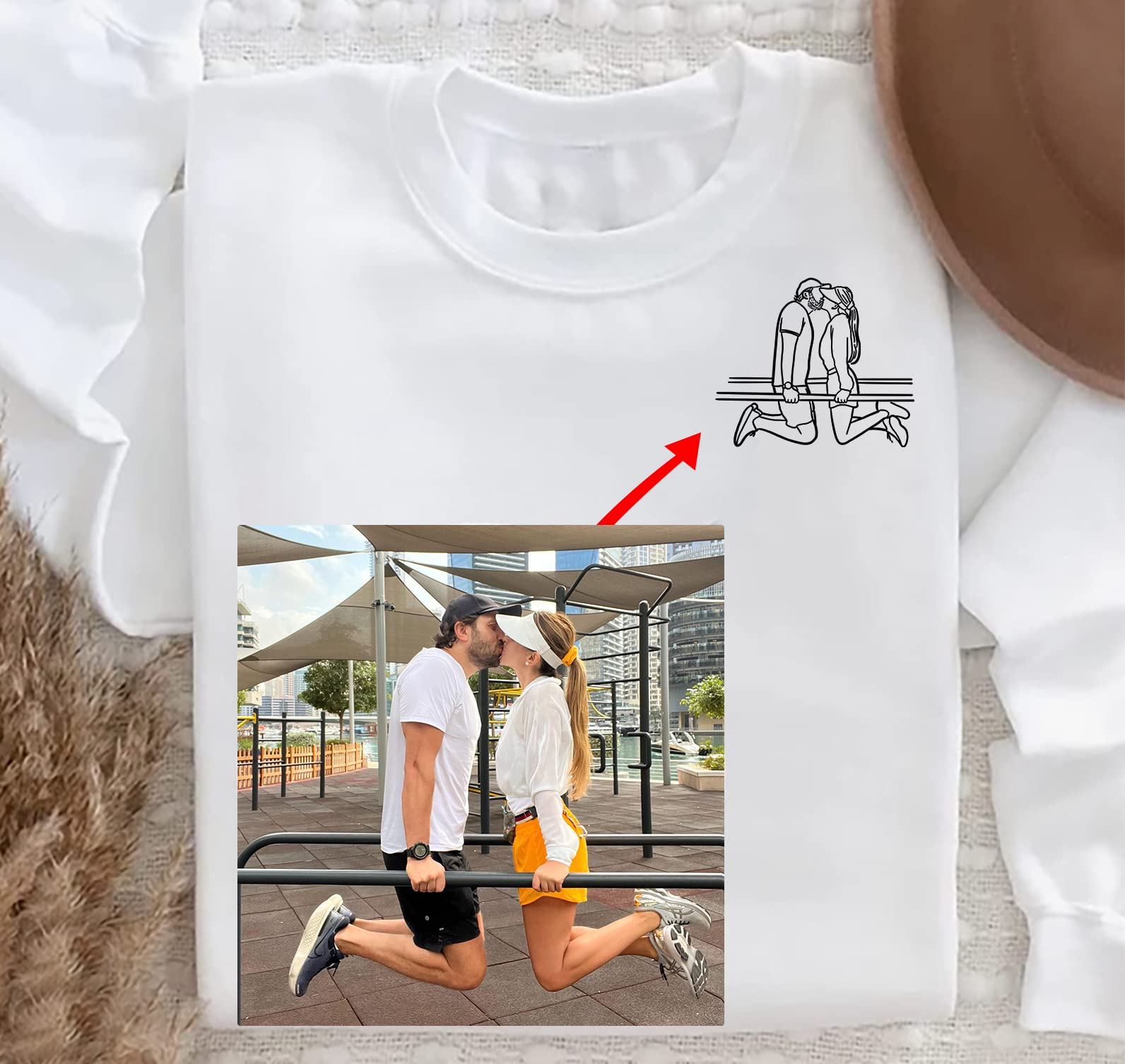Printing Methods Sublimation Screen Printing Embroidery Custom Hoodies for Him or Her
