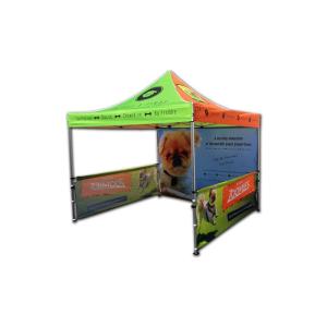 China Custom 10x10 Pop Up Tent Screen Printing Easy To Carry Fittings Reinforced factory