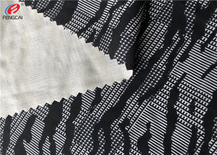Printed 4 Way Lycra Stretch Knit Fabric 90% Polyester 10% Spandex For Leggings