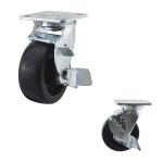 5 Inch 770lbs Capactiy Heavy Duty Casters Side Lock
