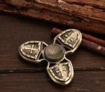 2017 Fidget Tpinner Captain America Metalc Stress Finger Spiner Aluminium Hand