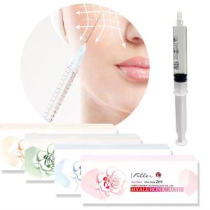 China Dermal Filler 1ml 2ml 3ml 5ml 10ml 20ml 50ml HA Filler Hyaluronic Acid Injection wrinkels factory