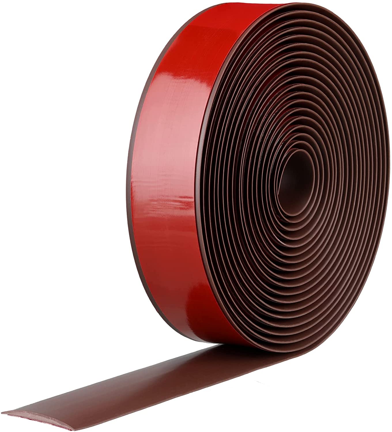 Wood Crevice Joining Strip for Flooring Transition and Threshold in Black/White PVC
