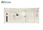 1500RPM 40 Feet Containerized Genset , Diesel Generator Container