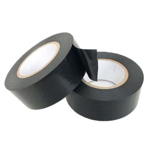 Black PVC Electrical Insulating Tape With Resistance To 600V High Voltage