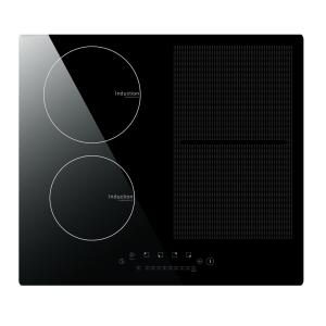 China 7200W 590×520 Flex Zone Wifi 4 Element Induction Cooktop factory