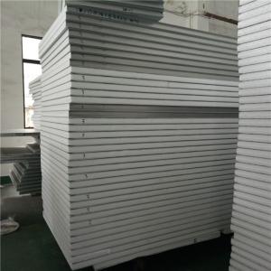 China insulated grey white eps light weight sandwich panel 3000x1150x 50x0.326mm factory