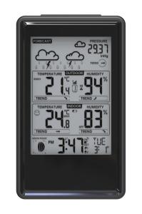 China Weather station with Indoor/Outdoor Humidity factory