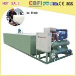 Durable Meat / Fish Processing Ice Block Machine 5000kg Capacity