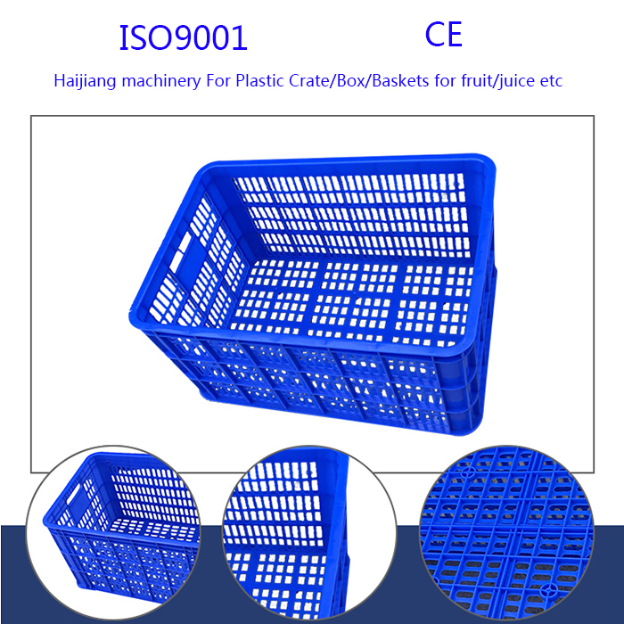 Plastic Fruit Basket Injection Molding Machine High Energy Savings