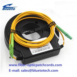 China OTDR Lunch Cable E2000/APC-LC/APC 1km SM Fiber Optic Test Cable Small Box E2000 APC To LC APC OTDR on sale