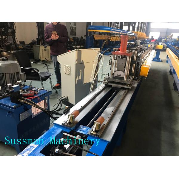 Drywall Stud And Track Roll Forming Machine / Steel Drywall CD UD Profile Making Machine