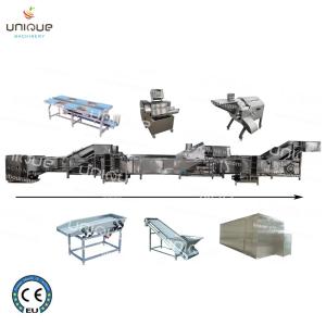 China Broccoli Cauliflower Washing and Blanching Machine for Frozen Vegetable Production Line factory
