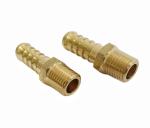3/8" Barb X 3/8" NPT Male Brass Hose Barb Fittings CNC