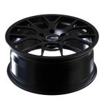 SUV Aluminum Alloy 5 Lug 5.5 Inch Rims Satin Black Paint
