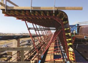 China Precast Concrete Formwork System Adjustable Steady Flexible Steel Back Wall factory