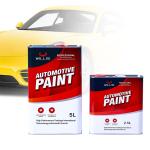 High Hardness 2k Clear Coat Spray Automotive Refinishing Low Voc Diamond Gloss