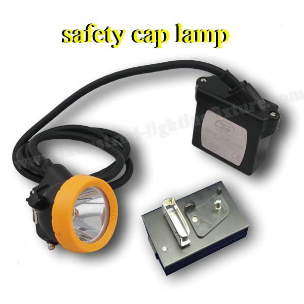 Waterproof CE ATEX LED Mining Light 15000 Lux DC 4.2V , Brightest Safety Cap