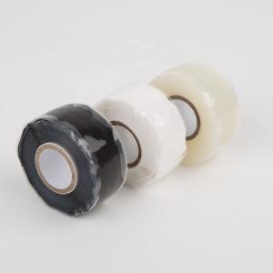 China Waterproof Silicone Rubber Self Fusing Tape , Self Adhering Silicone Tape factory