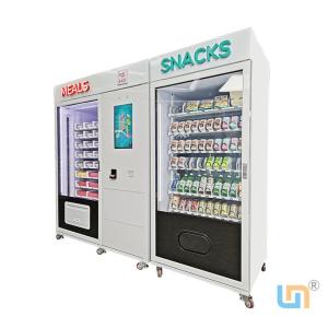 Drink Meal Cooked Snack Food Vending Machine 1202 Capacity
