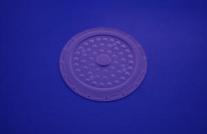 China 5050 SMD PC Lens , 50H1 UFO Led Optics Lenses For Led High Bay Light factory
