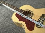 Left hand Acoustic Guitar 43 inches SJ200 Maple Acoustic Guitar Back / Side