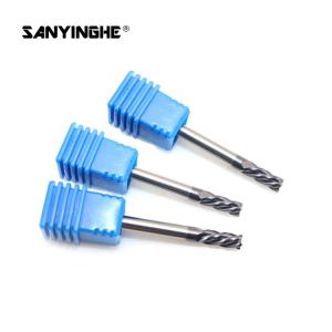 China Tungsten Carbide Aluminum Milling Cutter Copper Engraving Milling Machine End Mill factory