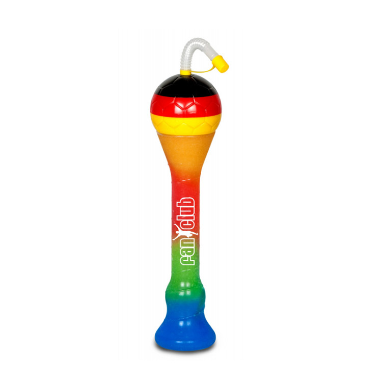 Fruit Juice Drinking Party Yard Cups With Lid And Straw