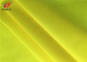 China Polyester High Reflective Fluorescent Material Safety Vests Fabric factory