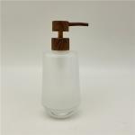 Waterdrop shape Glass Bath countertop Set For Home hotel fogged white color