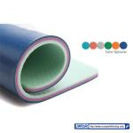 ISO9001 PVC Sport Flooring 1.8m Width Scrape Coating Badminton Flooring