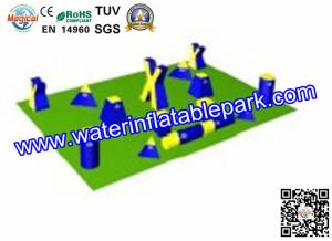 China 0.9 mm PVC Tarpaulin Inflatable Bunkers For Paintball Games factory