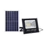 Black IP67 Waterproof Solar Spot Lights 40W 6000mAh Battery Capacity