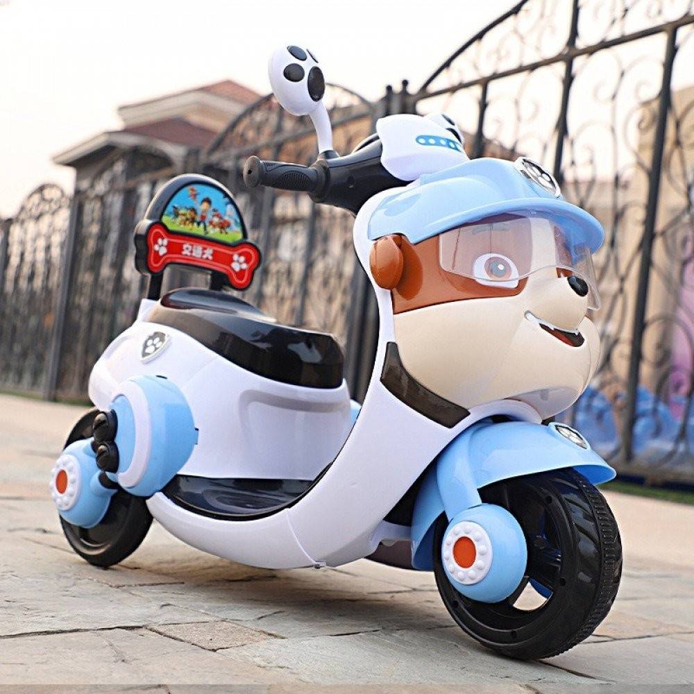 494PCS Children's Electric Motorcycle Tricycle Toy Ride On Car for Kids 2-5 Years Old