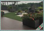 Abrasion Resistance Hotel Artificial Turf 35MM Height No Glare Outdoor Fake