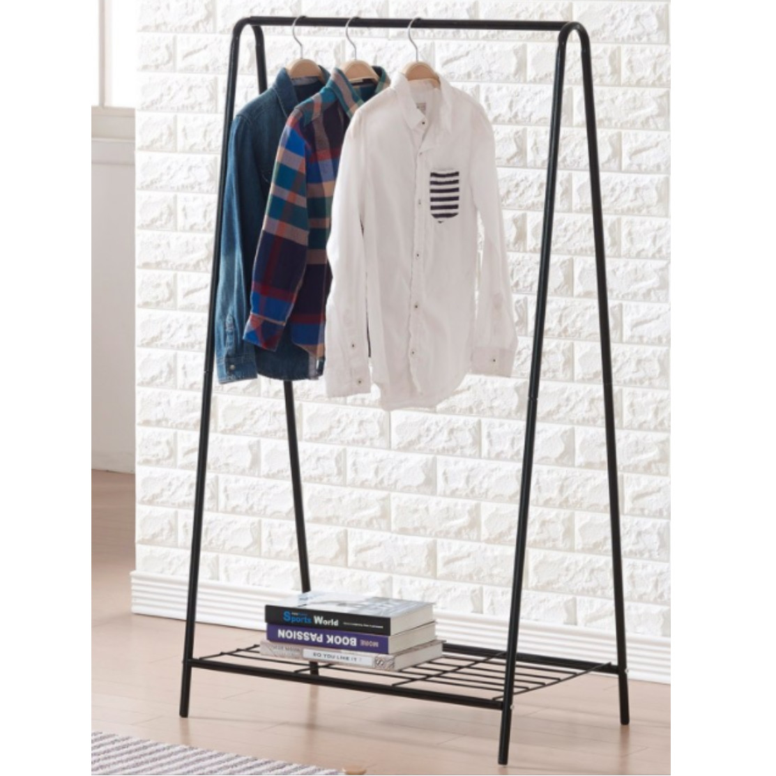 China Knock Down Stainless Steel Display Rack For Home Floor Type factory