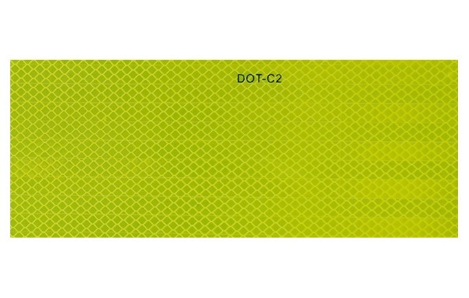 Waterproof Fluorescent Yellow Green DOT Tape for Heavy Duty Vehicles