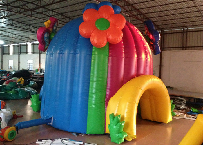 Colourful Blow Up Party Tent Wind Resistant , Outdoor Amusement Park Blow Up Event Tent